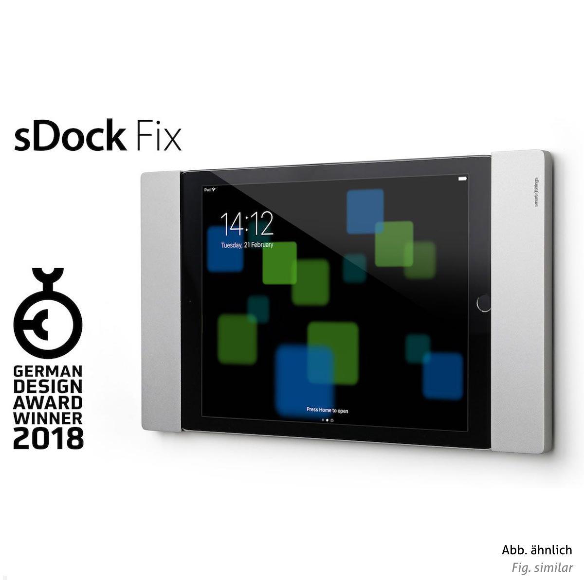 smart things sDock Fix Wandhalter Samsung Tab S7 / S8 11.0, schwarz, Auszeichnung