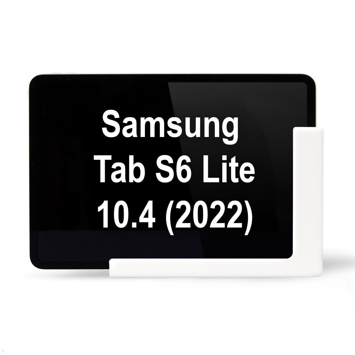 TabLines TWP026W Wandhalterung für Samsung Tab S6 lite 10.4 (2022), weiß