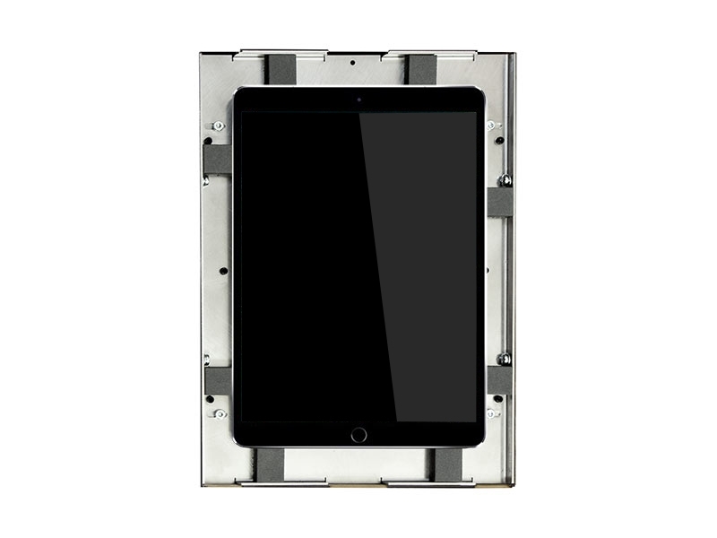 TabLines TWE051S Tablet Wandeinbau für Apple iPad Air 1 HB, silber montiert