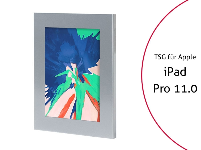 TabLines TSG058S Tablet Schutzgehäuse für Apple iPad Pro 11.0, silber