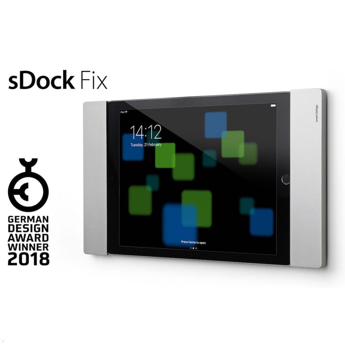 smart things sDock Fix Wandhalter Samsung Tab S7+ / S7FE / S8+ 12.4, silber, Auszeichnung