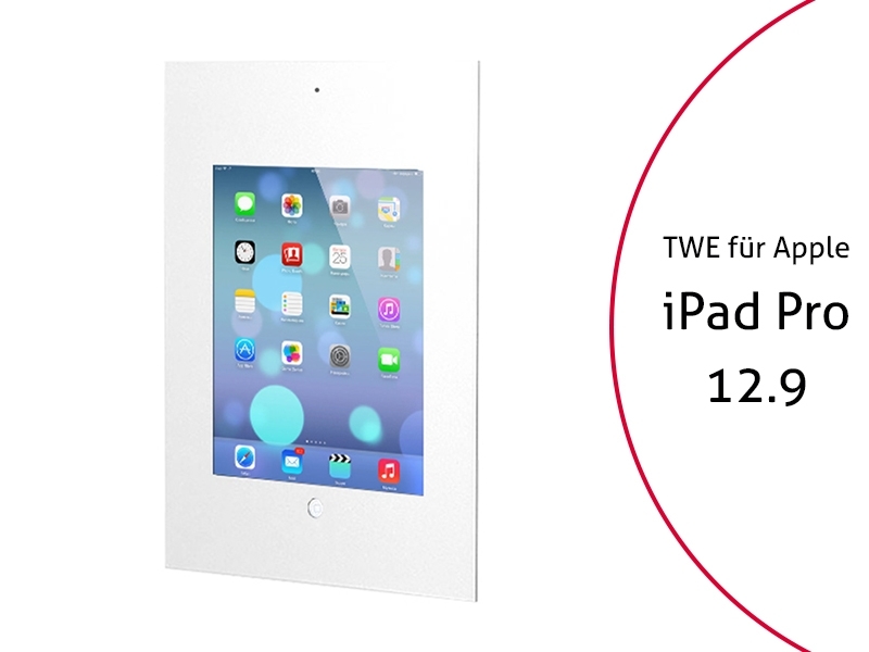 TabLines TWE043W Tablet Wandeinbau für Apple iPad Pro 12.9 HB DS