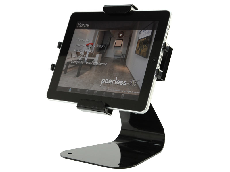 peerless PTM400S-S Universal diebstahlsicherer Tablet Standfuß, silber