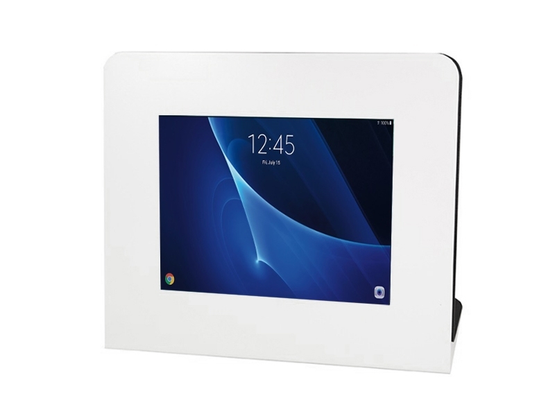 TabLines TTS026 Design Tablet Tischständer Samsung Tab A 10.1 anschraubbar Frontansicht