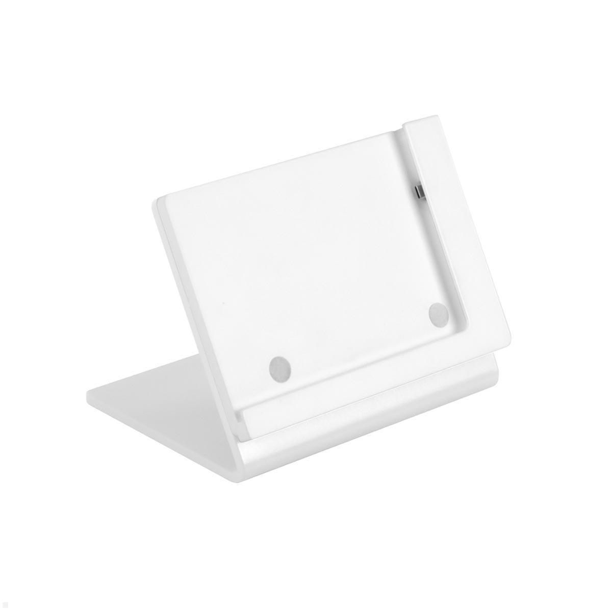 TabLines TTP011W Tabletständer Tisch Plug für iPad Air 13 (M2), weiß