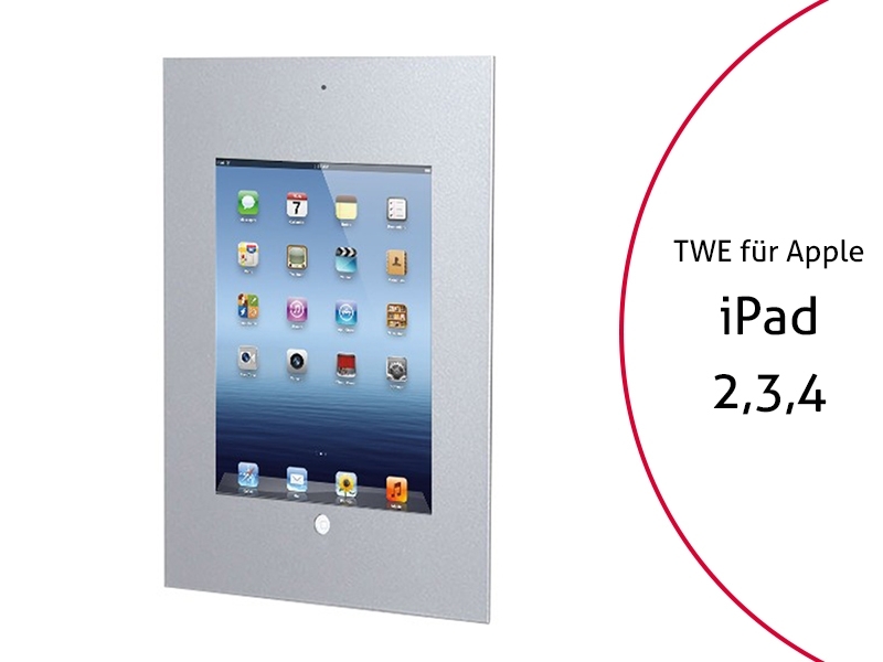 TabLines TWE027S Tablet Wandeinbau Apple iPad 2-3-4, DS, HB