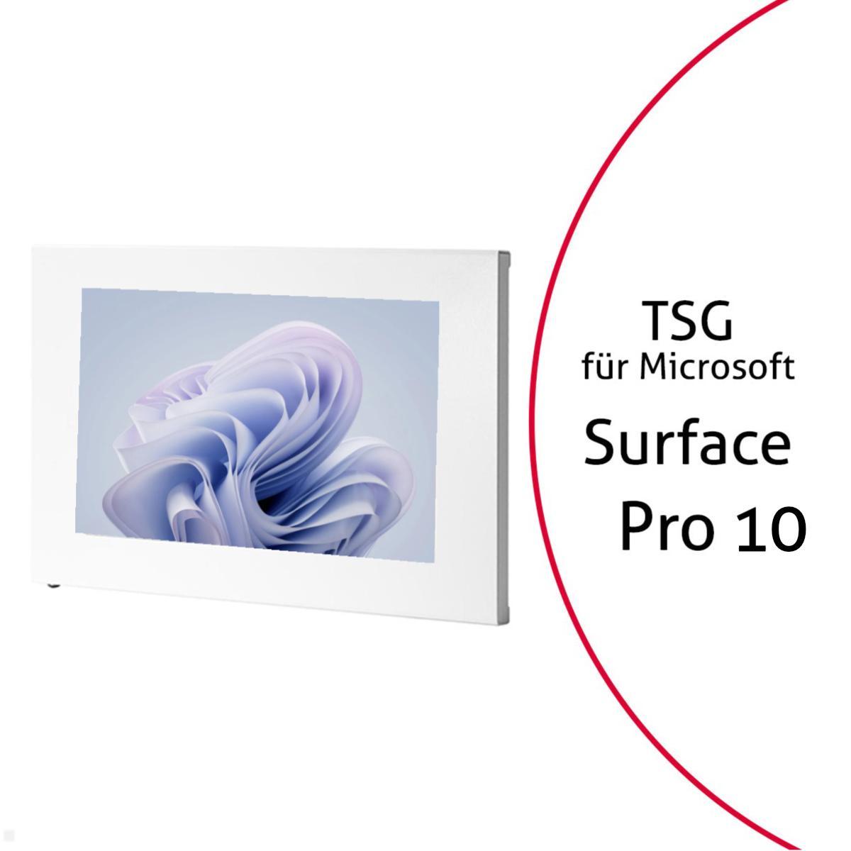 TabLines TSG107W Tablet Schutzgehäuse für Microsoft Surface Pro 10, weiß