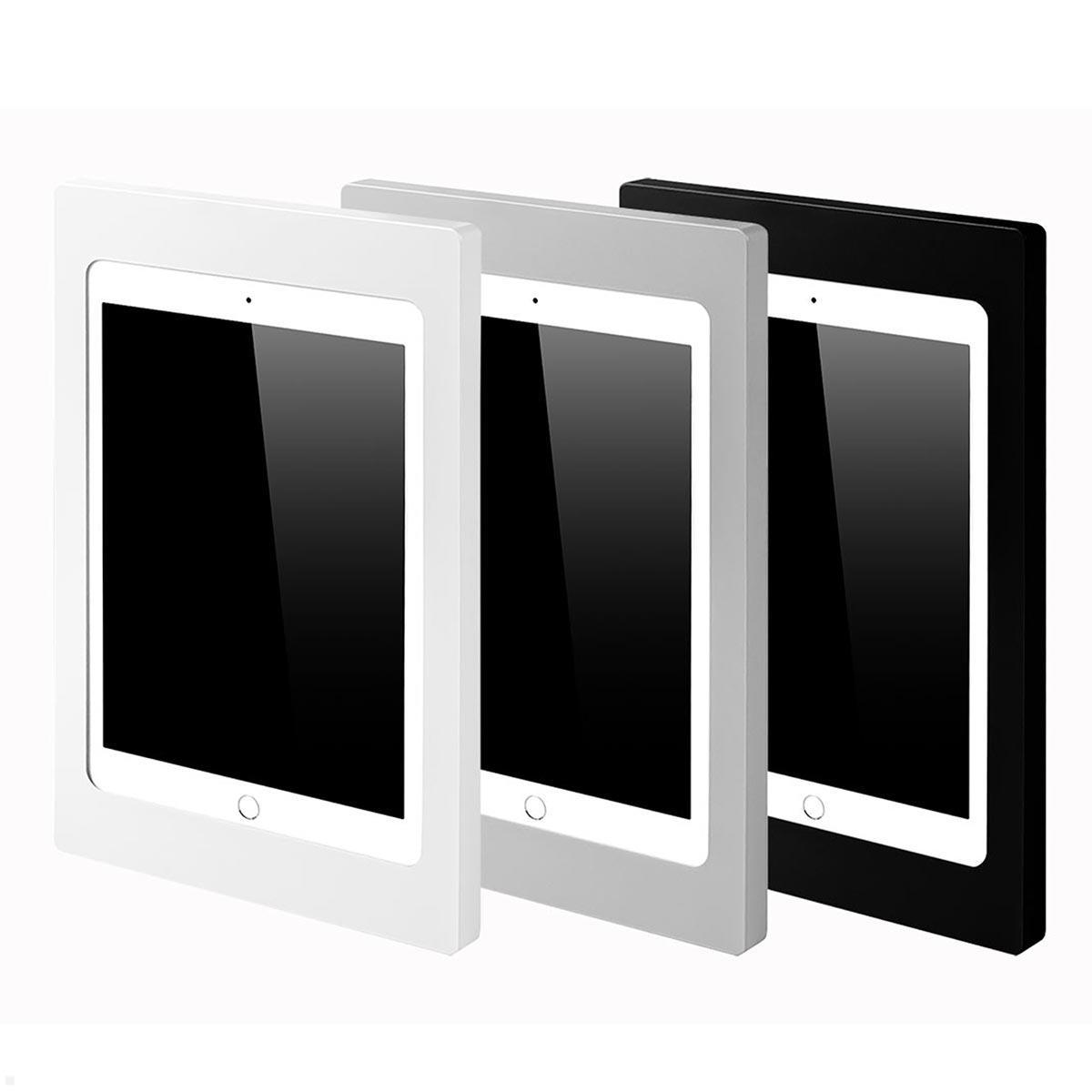 TabLines TWH028B iPad Wandhalterung für Apple iPad 10.2 (7./8./9. Gen.), schwarz, Farbvarianten