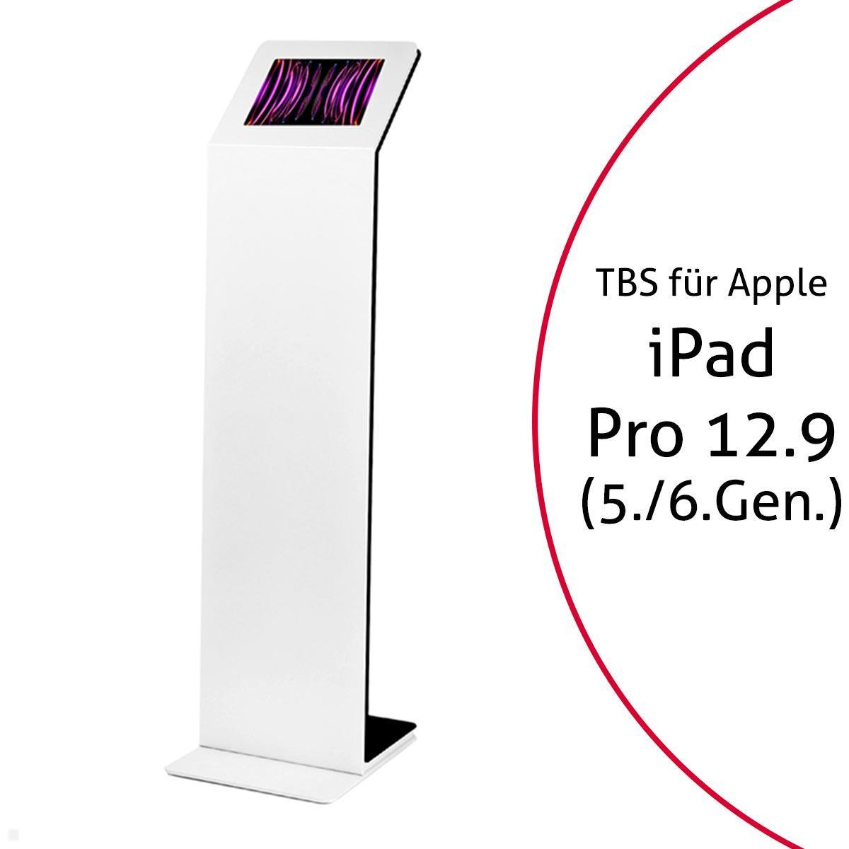 TabLines TBS098 Design Tabletständer quer mit Akku, Apple iPad Pro 12.9 (5./6. Gen.)