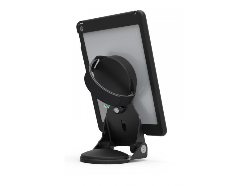 Compulocks Grip & Dock Tablet Handschlaufe mit Tischhalter, neigbar einfache Bedienung