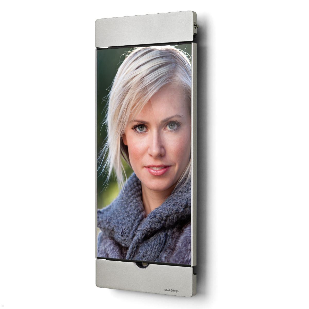 smart things sDock A10 iPad Wandhalterung 10.2 / 10.5 (s21 s), silber, Portraitformat