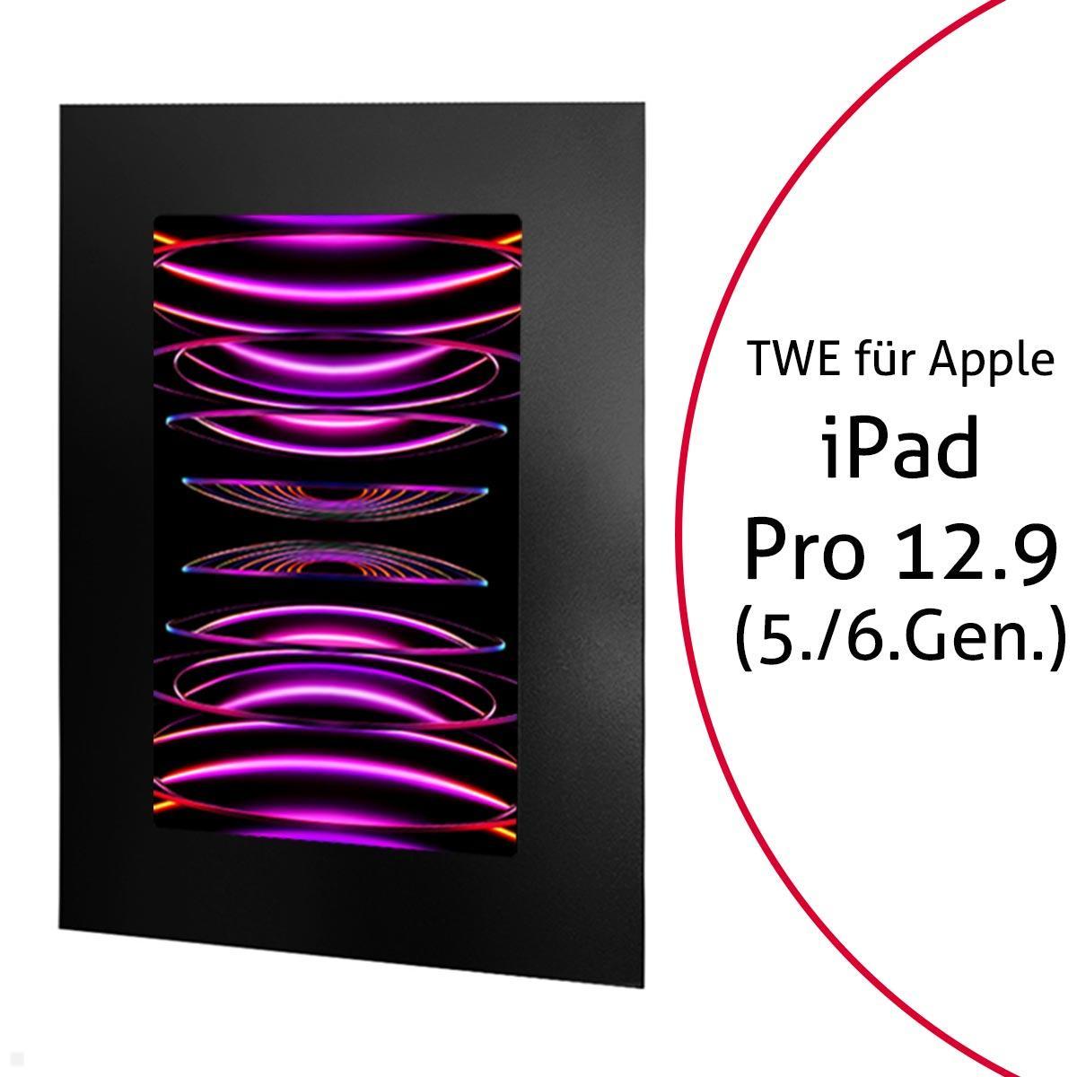 Apple iPad Pro 12.9 Tablethalterung für Wandeinbau, TWE098B