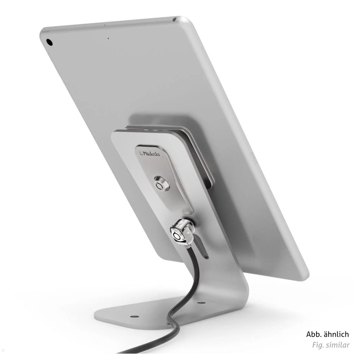 Compulocks HOVERTABW universal Tablet Halterung anschraubbar, DS, weiß, Option Kabelschloss