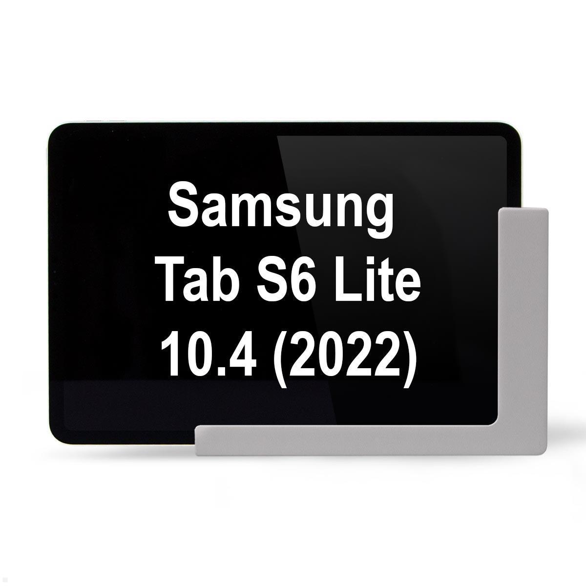 TabLines TWP026S Wandhalterung für Samsung Tab S6 lite 10.4 (2022), silber