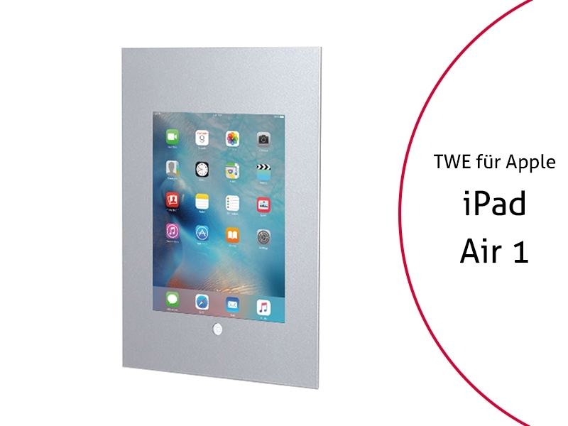 TabLines TWE051S Tablet Wandeinbau für Apple iPad Air 1 HB