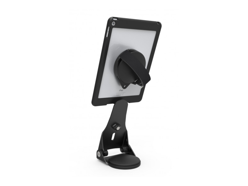 Compulocks Grip & Dock Tablet Handschlaufe mit Tischhalter, neigbar einfaches Entnehmen