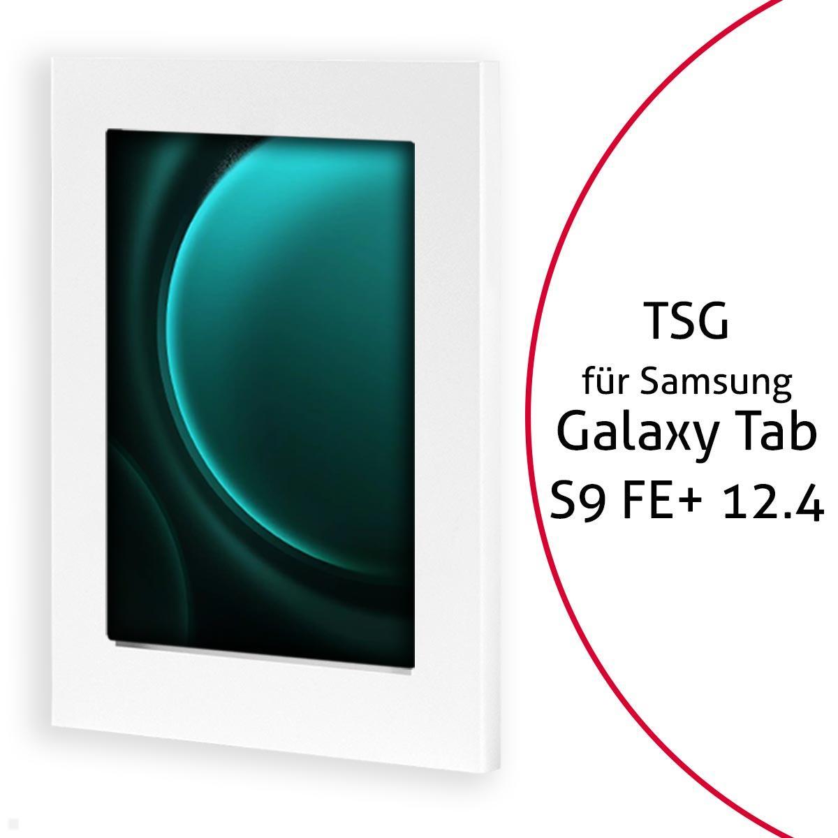 TabLines TSG097W Tablet Schutzgehäuse für Samsung Tab S9 FE+ 12.4, weiß