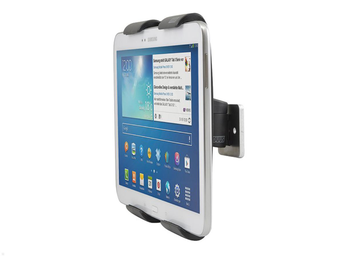 Novus MY tab Fix R universelle Tablet Rohrhalterung 36-40mm silber/anthrazit (910+5140+000), Universalhalter