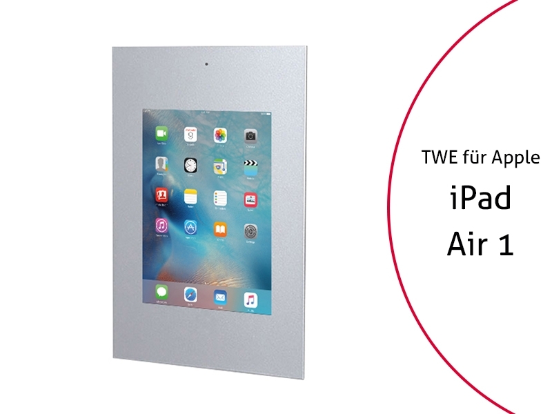 TabLines TWE053S Tablet Wandeinbau für Apple iPad Air 1 DS