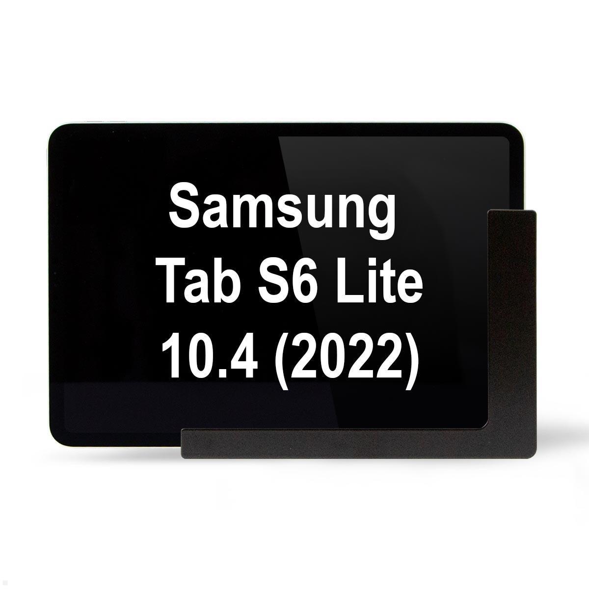 TabLines TWP026B Wandhalterung für Samsung Tab S6 lite 10.4 (2022), schwarz