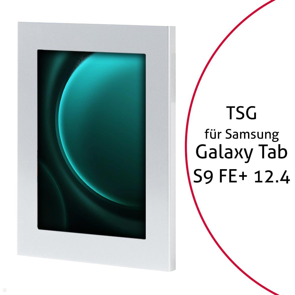 TabLines TSG097S Tablet Schutzgehäuse für Samsung Tab S9 FE+ 12.4, silber