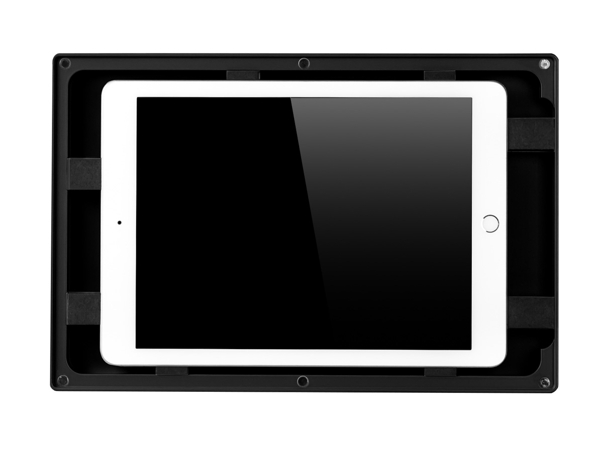 TabLines TWH021B Tablet Wandhalterung für Apple iPad 10.5 Zoll, schwarz Gehäuse