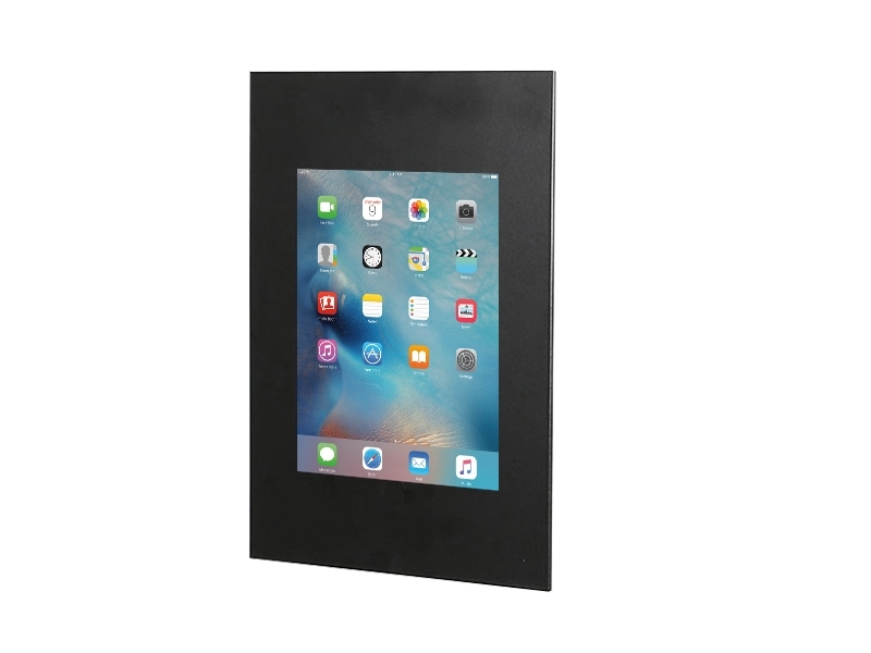 TabLines TWE037B Tablet Wandeinbau für Apple iPad Air 1, schwarz