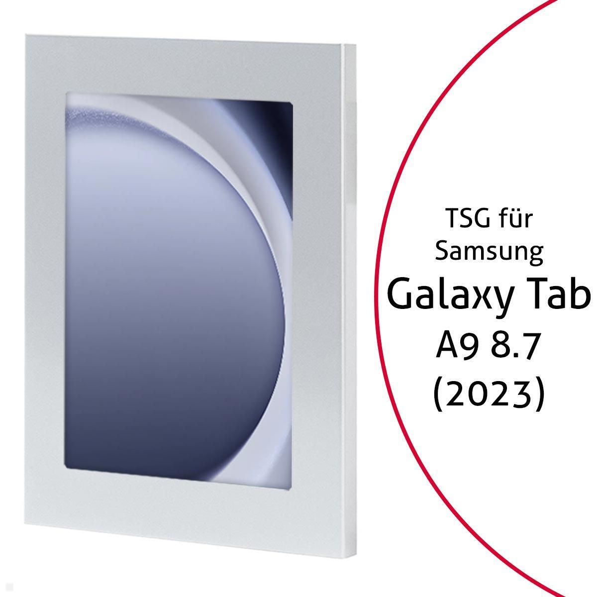 TabLines TSG099S Tablet Schutzgehäuse für Samsung Tab A9 8.7, silber