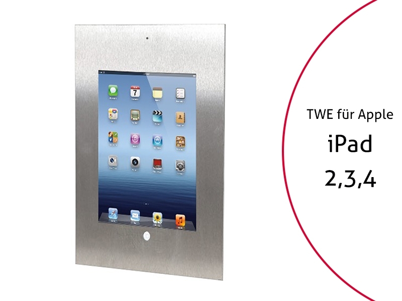 TabLines TWE027E Tablet Wandeinbau Apple iPad 2-3-4, DS, HB