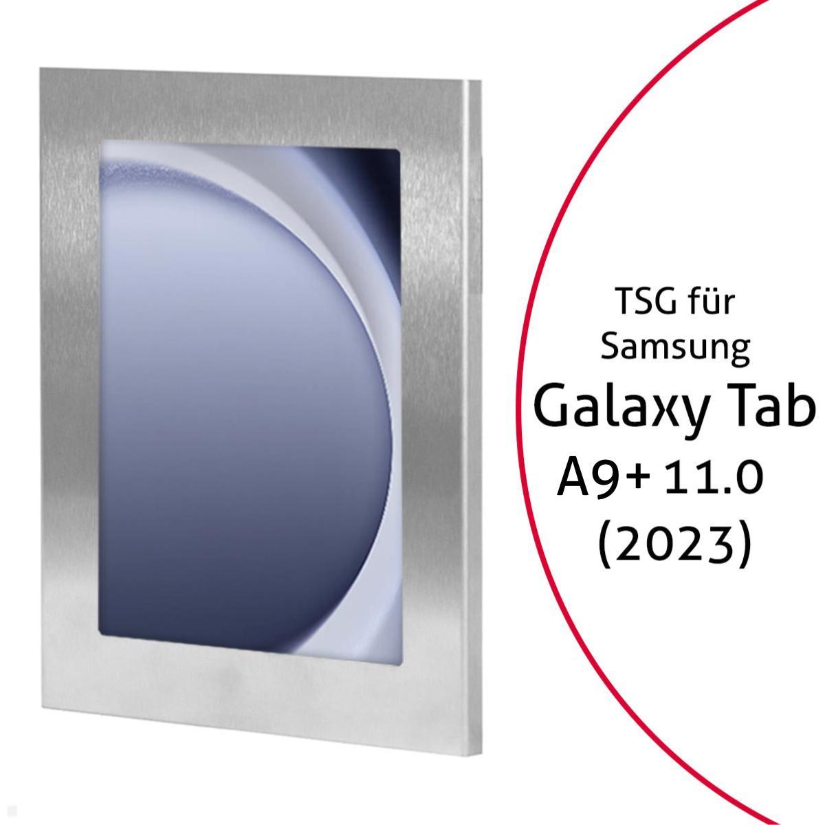 TabLines TSG100E Tablet Schutzgehäuse für Samsung Tab A9+ 11.0, Edelstahl