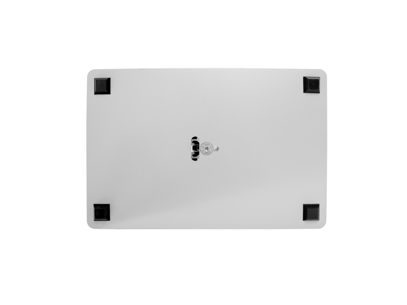 TabLines TBS004 Tablet Bodenständer neigbar, silber Standfuß