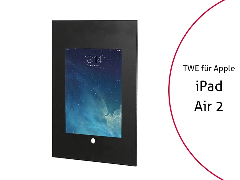 TabLines TWE054B Tablet Wandeinbau für Apple iPad Air 2 HB