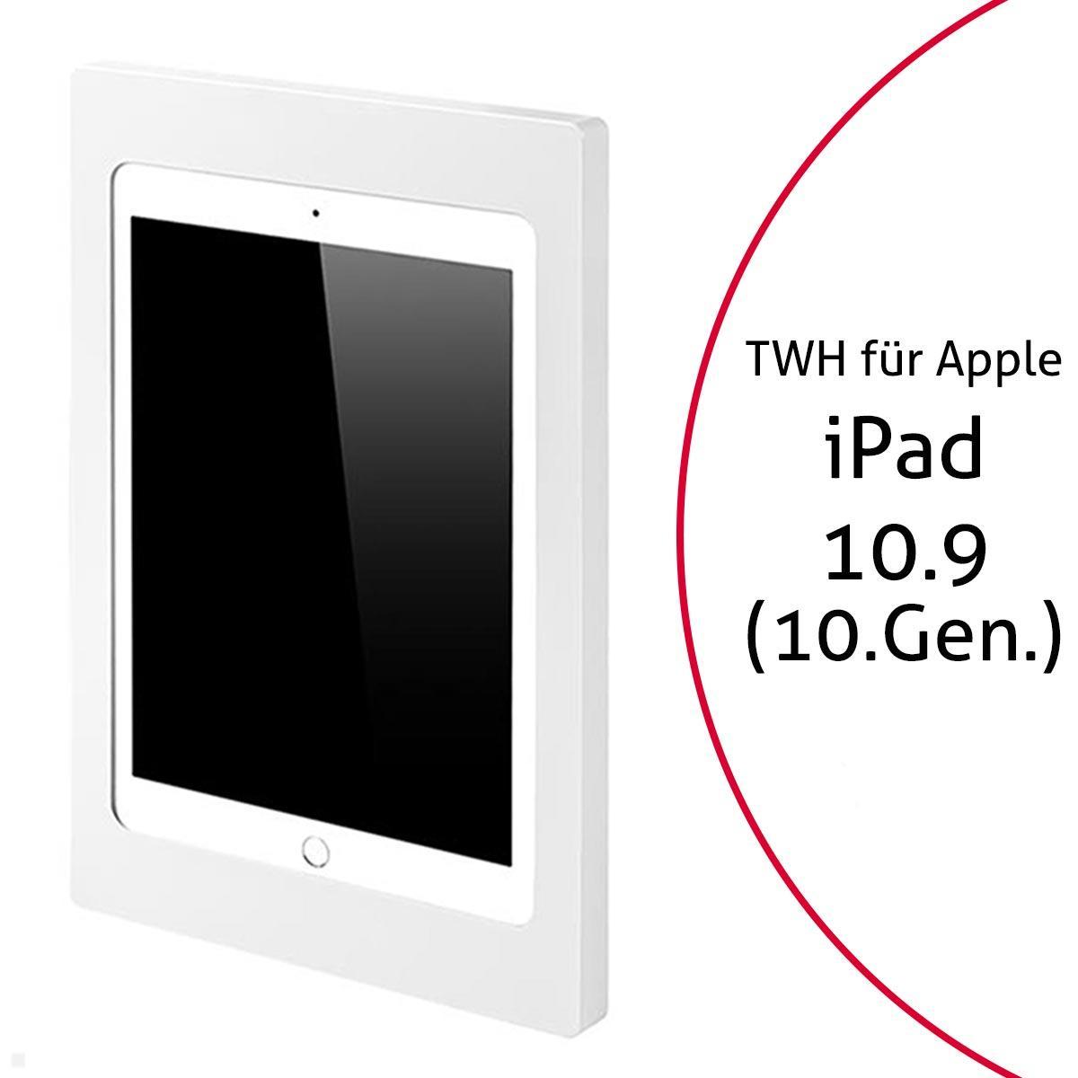 TabLines TWH043W Tablet Wandhalterung für Apple iPad 10.9 (10. Gen.), weiß