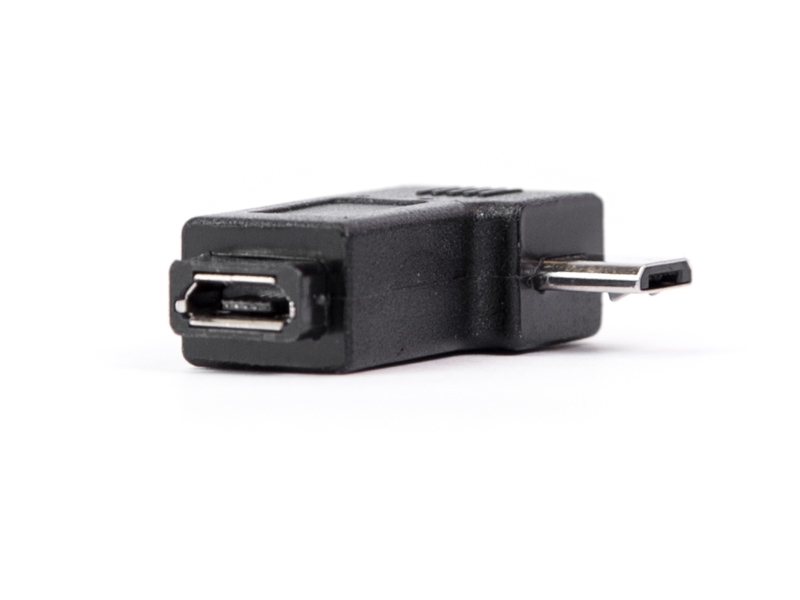 TabLines USB Micro-B Winkel Adapter auf USB Micro-B 90 Grad gewinkelt