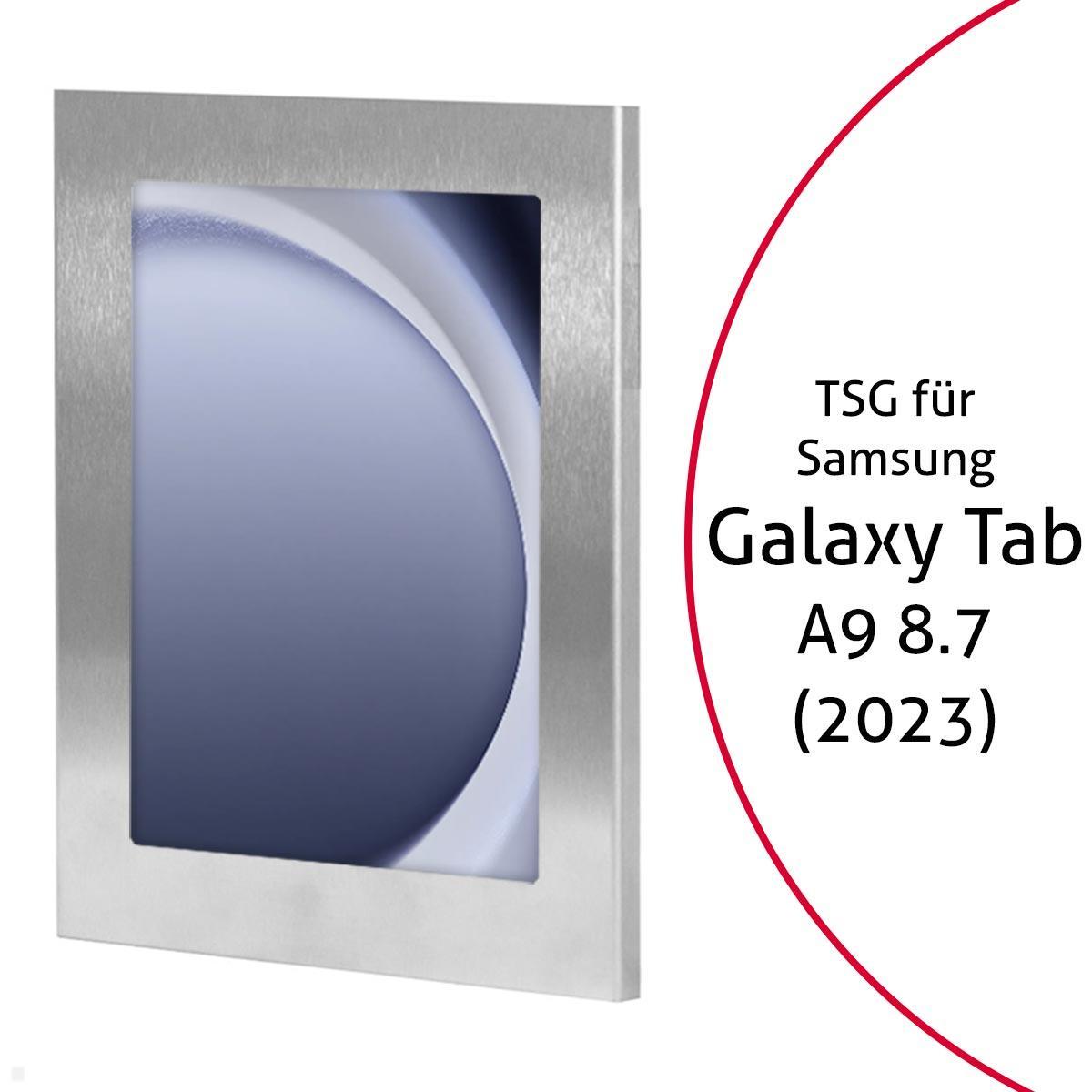 TabLines TSG099E Tablet Schutzgehäuse für Samsung Tab A9 8.7, Edelstahl