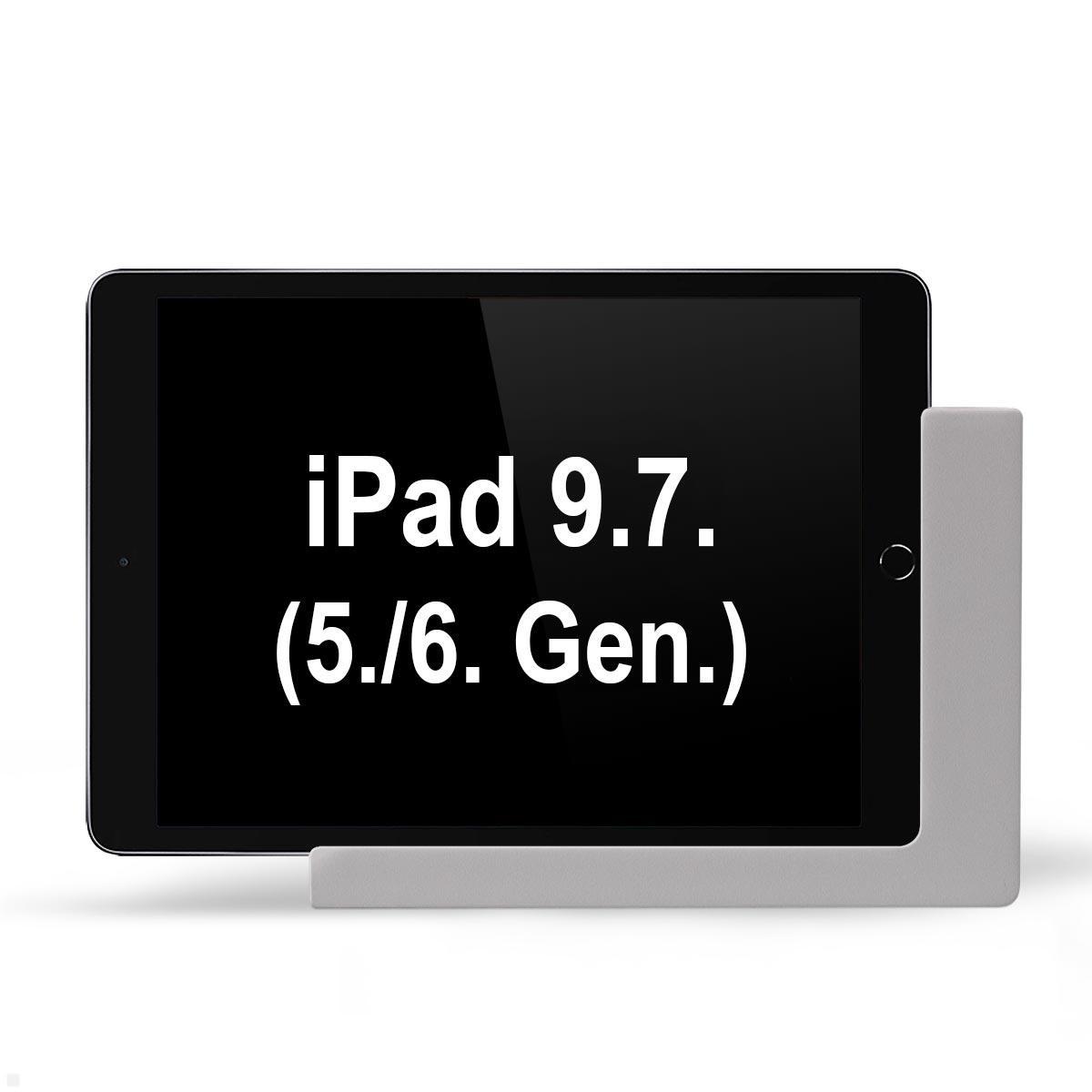 TabLines TWP017B Wandhalterung für Apple iPad 9.7 (5./6. Gen.), schwarz