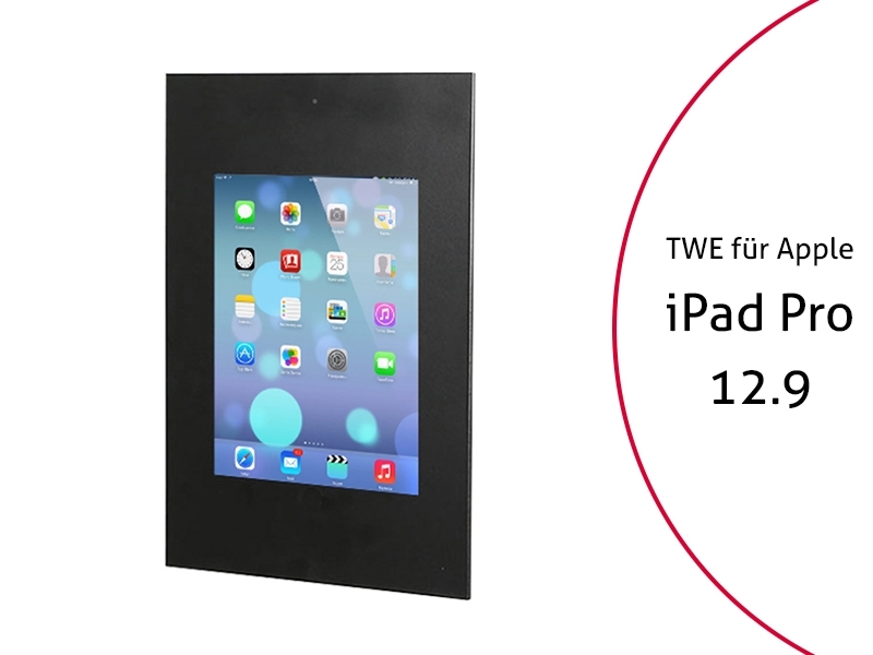 TabLines TWE033B Tablet Wandeinbau für Apple iPad Pro 12.9 DS