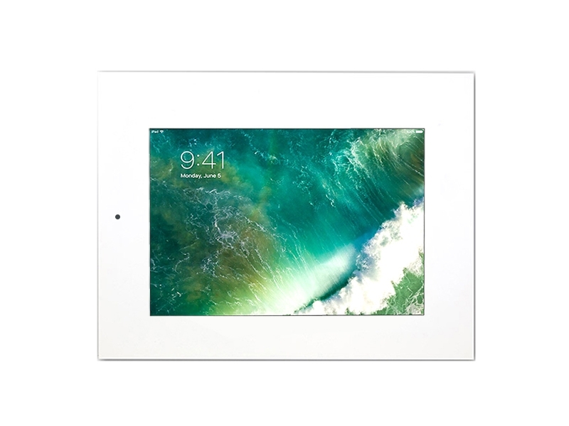 TabLines TWE059W Tablet Wandeinbau für Apple iPad Pro 10,5Zoll, DS, weiß Querformat