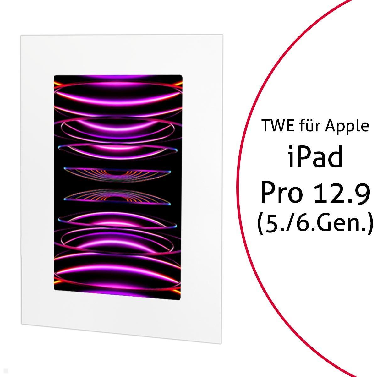 Apple iPad Pro 12.9 Tablethalterung für Wandeinbau, TWE098W